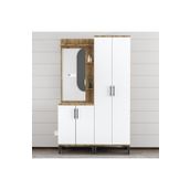 Garaj Home Aynalı Raflı Ayakkabılık Atlas