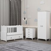 Garaj Home Elegant Yıldız 2 Bebek Odası Takımı - Gri