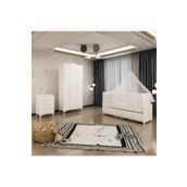Garaj Home Melina Yıldız 3 Kapaklı Bebek Odası Takımı
