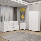 Garaj Home Melina Yıldız 3 Kapaklı Bebek Odası Takımı