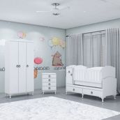 GarajHome Sude Asansörlü Yıldız 3 Kapaklı Bebek Odası Takımı