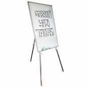Garanti 50X70 cm Teleskopik Ayaklı Beyaz Yazı Tahtası