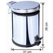 Garanti Metal 1014 20 lt Pedallı Çöp Kovası