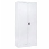 Garanti Metal Tam Boy Açık Gri Metal 198 cm Klasör Dolabı