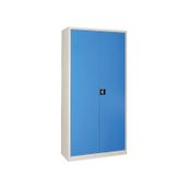 Garanti Metal Tam Boy Mavi Açık Gri Metal 198 cm Dosya Dolabı