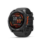 Garmin Fenix 8 Amoled Slate Gri 51 mm Siyah Akıllı Saat