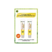 Garnier C Vitamini Parlak Günlük Fluid SPF50+ 2x40 ml Güneş Koruyucu Yüz Kremi