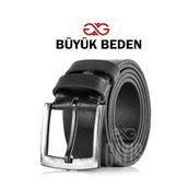 GAYIŞ Battal Boy Kemer - %1oo Hakiki Manda Derisi | Büyük Beden Erkek Kot Pantolon Kemeri | Özel Kutulu