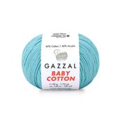 Gazzal 3451 Mavi Baby Cotton El Örgü İpi