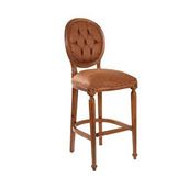 Gazzini Furniture Madalyon Ceviz Bar Sandalyesi