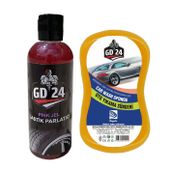 GD24 Lastik Parlatıcı Jel (200 ml) + GD24 Yıkama Süngeri