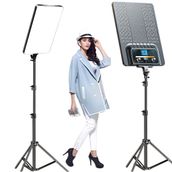 GDX P300TS 80W BiColor 2'li LED Panel Işık Seti YouTube Röportaj ve Stüdyo Video Işığı