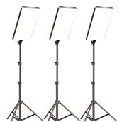 GDX P300TS Bi-Color 80 Watt LED 3'lü Video Panel Sürekli Işık