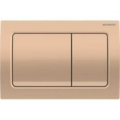 Geberit 115.055.QA.1 Alpha30 Çift Basmalı Bronz Kumanda Kapağı