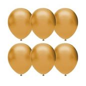 Gemar 100Lü İthal Altın Metalik Balon