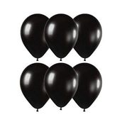 Gemar 100Lü İthal Siyah Metalik Balon