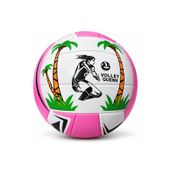 Genel Markalar Pembe Beyaz Voleybol Topu Renkli Desenli Spor ve Antrenman Topu