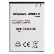 General Mobile GM 6 2800 mAh Batarya