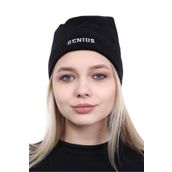 Genıus Store Kadın Polar Bere Outdoor Bere 12 Renk (SİYAH)