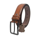 GENUINE LEATHER COMPANY EDS Erkek%100 Hakiki Deri Kemer (TABA, 115)