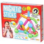 Gepettoys MS-25 25 Parça Manyetik Çubuklar