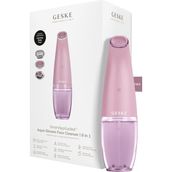 Geske 3 Başlıklı Hydra Facial Pembe Etkili Derinlemesine Siyah Nokta Cilt ve Yüz Temizleme Cihazı