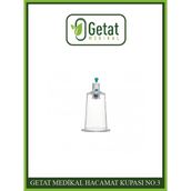 Getat Hacamat Kupası No:3 - 50 Adet - Şeffaf