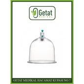 Getat Medikal Getat Hacamat Kupası No:7 - 50 Adet - Şeffaf