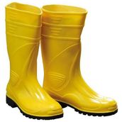 Gezer Sarı 44 Numara Pvc Uzun Çizme
