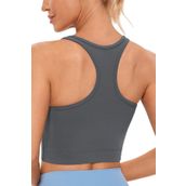 Ghassy Co CRS004 Racerback Running Yoga Egzersiz Fitness Füme Spor Sütyen