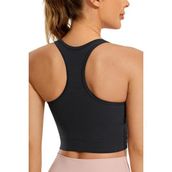 Ghassy Co CRS004 Racerback Running Yoga Egzersiz Fitness Siyah Spor Sütyen