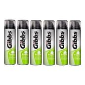 Gibbs Sensitive 6x200 ml Traş Köpüğü