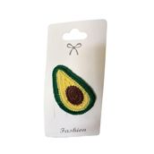 GİDEGO ACCESSORIES Saçsız Bebek Tokası, Avokado, Büyük Boy