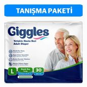 Giggles 30 Adet L Belbantlı Hasta Bezi