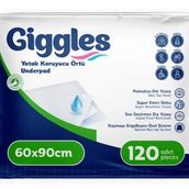 Giggles 30'lu 4 Paket 120 Adet 60x90 Yatak Koruyucu Örtü
