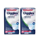 Giggles Orta Boy 60 Adet Emici Külot Hasta Bezi