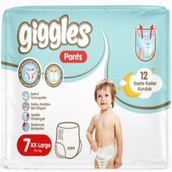 Giggles Pants No:7 XXLarge Külot Bebek Bezi