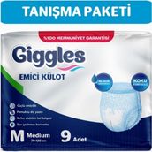 Giggles Yetişkin Medium 9 Adet Emici Külot