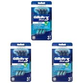 Gillette Blue 3 Cool 3 Adet Kullan At Erkek Tıraş Bıçağı