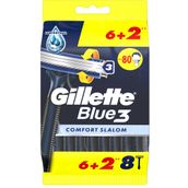 Gillette Blue3 Comfort Slalom 5 Adet 6+2'li Kullan At Tıraş Bıçağı