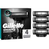 Gillette Charcoal Mach3 4'lü Yedek Tıraş Bıçağı