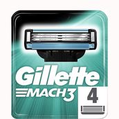 Gillette Mach3 4'lü Yedek Tıraş Bıçağı