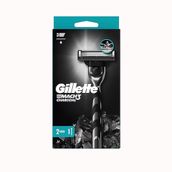 Gillette Mach3 Charcoal 2 Yedekli Tıraş Makinesi
