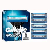 Gillette Mach3 Turbo 5'li Yedek Tıraş Bıçağı