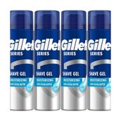 Gillette Series Nemlendirici 4x200 ml Tıraş Jeli