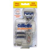 Gillette Skinguard Sensitive Tıraş Makinesi+3 Yedek Başlık Set