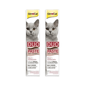 GimCat 2x50 gr Anti Hairball Duo Paste Tavuklu Malt Kedi Macunu