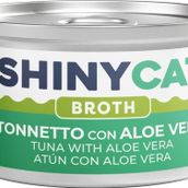 GimCat Shinycat Broth 70 gr Sos İçinde Aloe Veralı ve Ton Balıklı Kedi Konservesi