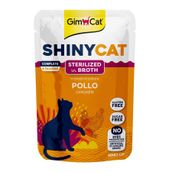 GimCat Shinycat Pouch Tavuklu Kısırlaştırılmış Kediler İçin 70 gr Yetişkin Kedi Çorbası