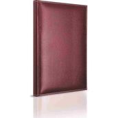 Gıpta 1607 14x20 160 Yaprak Kareli İplik Dikişli Deri Kapak Modelist Defter